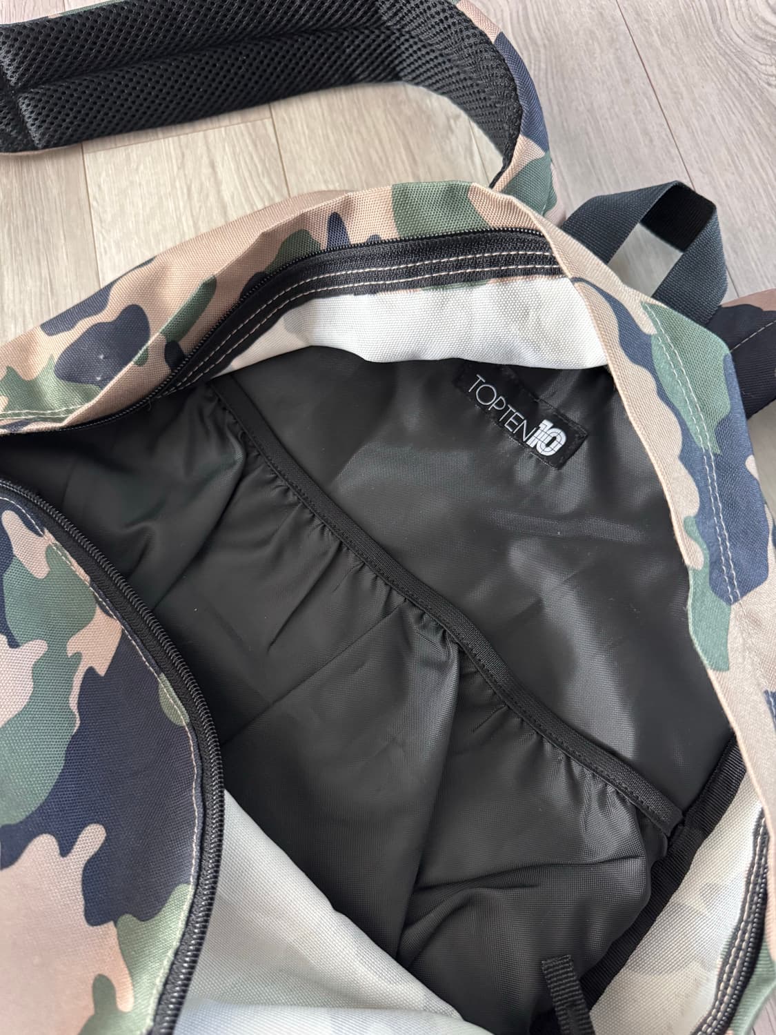 빈티지 밀리터리 카모 패턴 백팩 상품이미지5