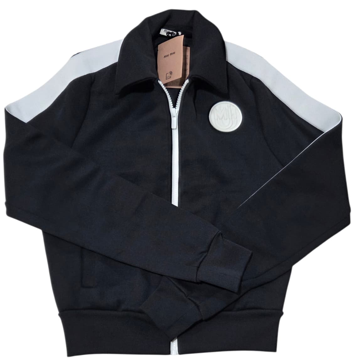 미우미우 엠보 로고 사이드 라인 트랙 재킷 (정품) 상품이미지1