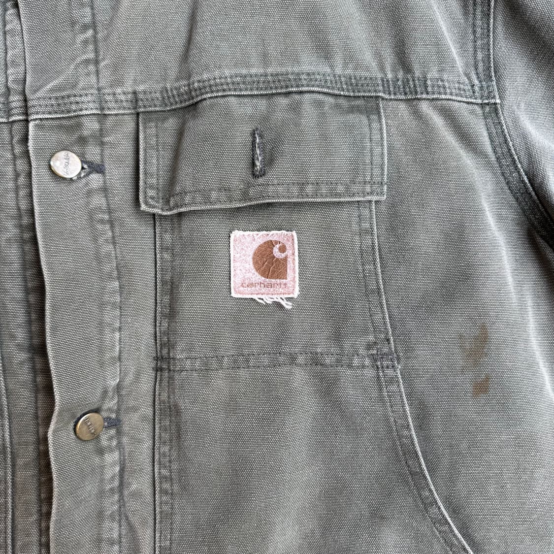 칼하트 카키 트레디셔널 자켓 상품이미지3