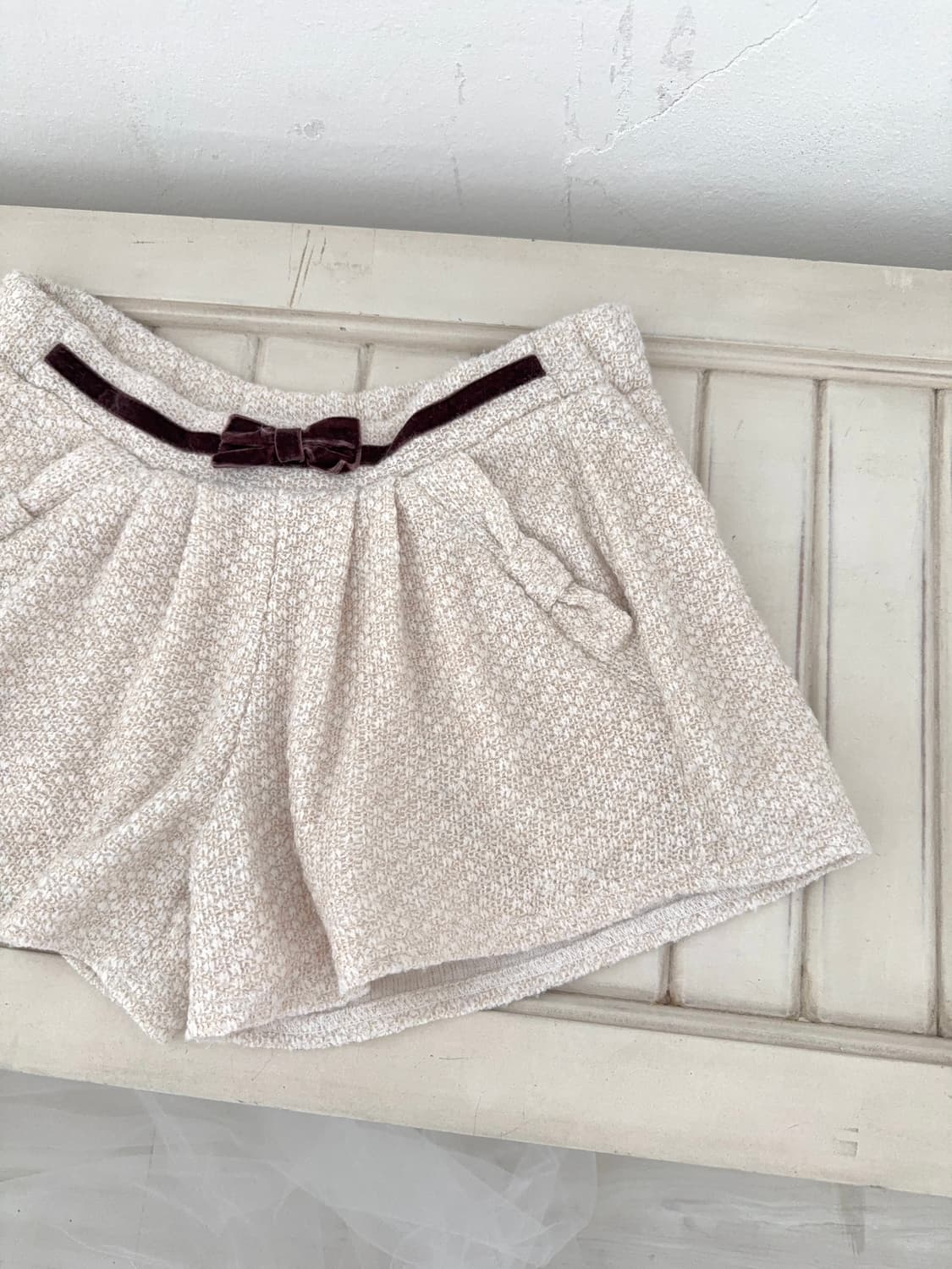 light beige short pants 상품이미지3