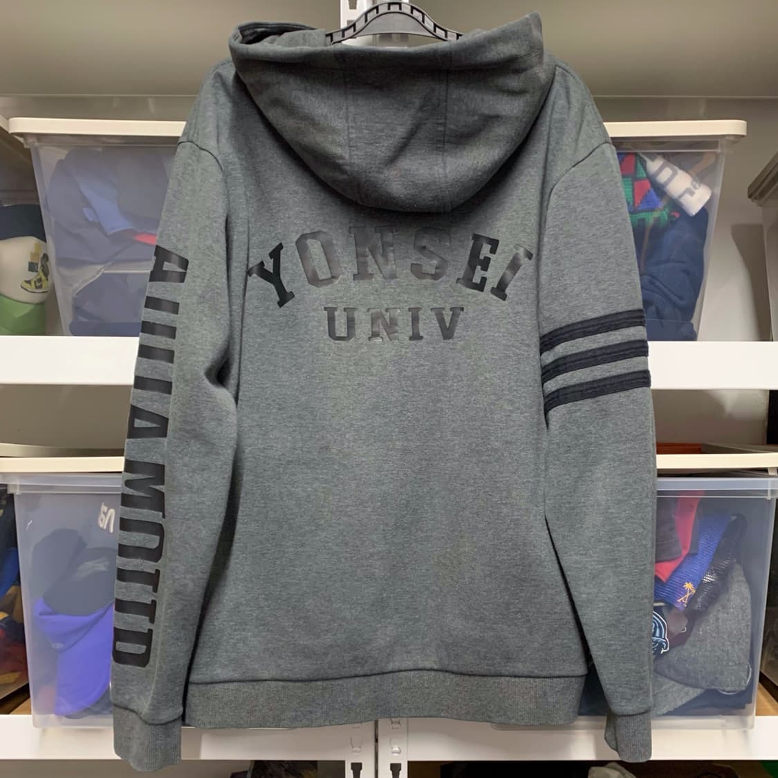 [XL] 아디다스 연세대 물사랑 동아리 후드집업 상품이미지3