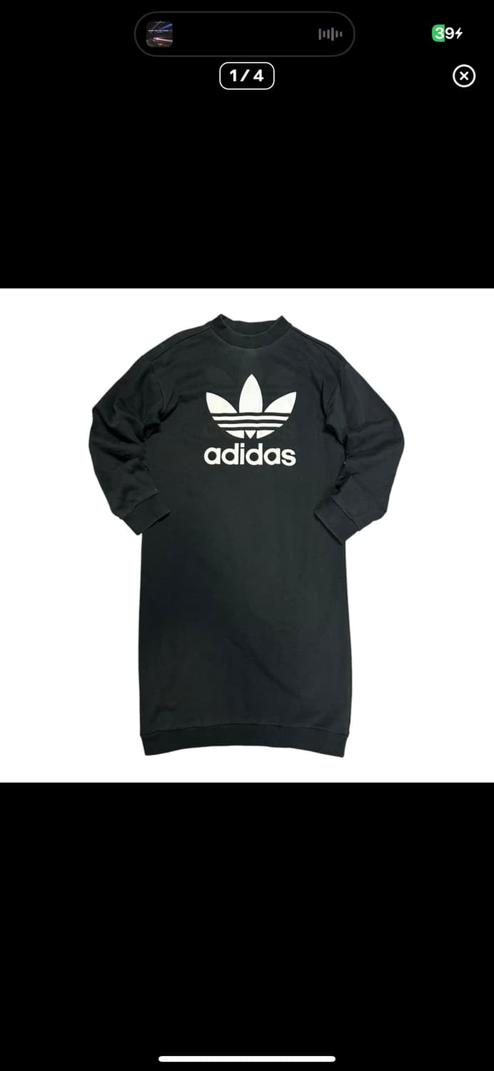 (바배) 아디다스 빅로고 파이어버드 원피스 상품이미지1