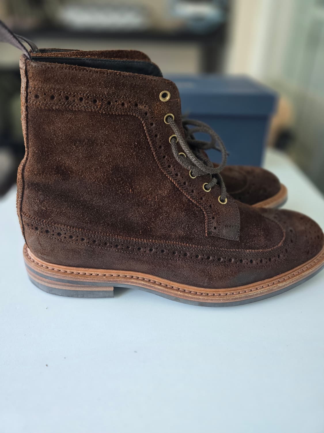 트리커즈 Ridge Waxed Suede Golosh Boots 상품이미지4