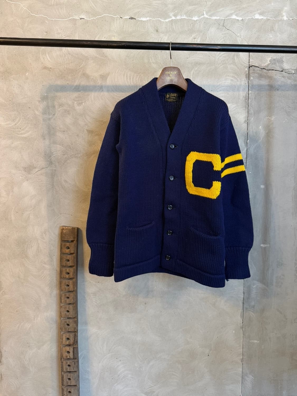 레터맨 가디건 100 상품이미지6