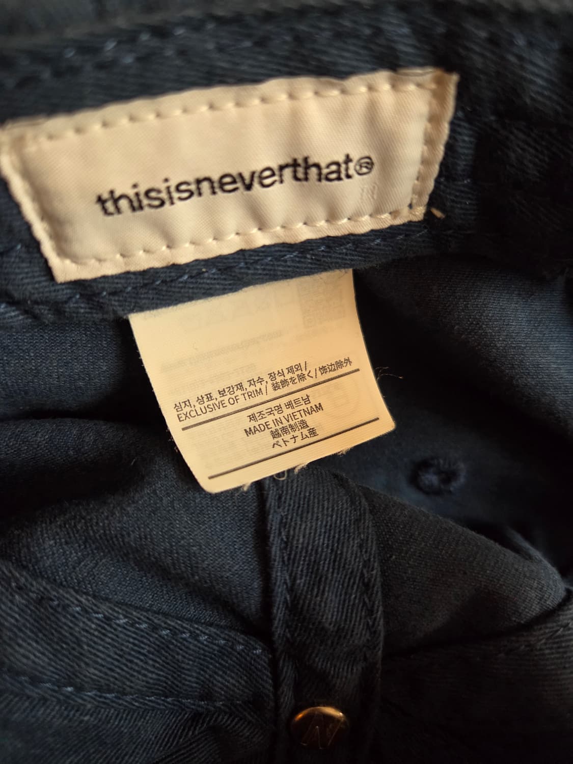 디스이즈네버댓 볼캡 블루 OS 상품이미지3