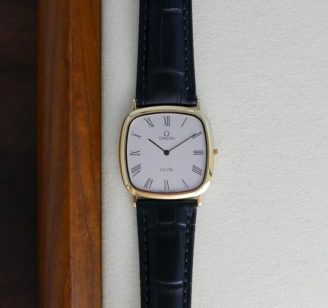 오메가 빈티지 드빌 로만 헤링본 다이얼 상품이미지1