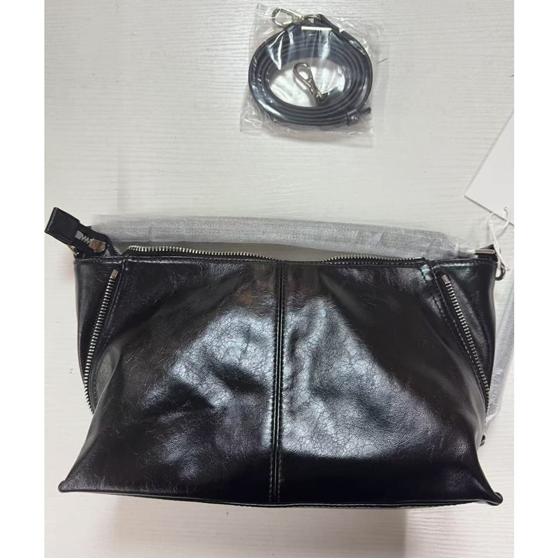 (새상품)마뗑킴 사이드 지퍼 투웨이백 미니사이즈 스몰 상품이미지2