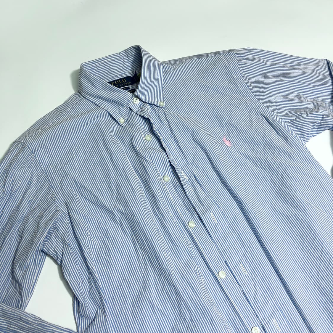 폴로 스트라이프 셔츠 S 상품이미지4
