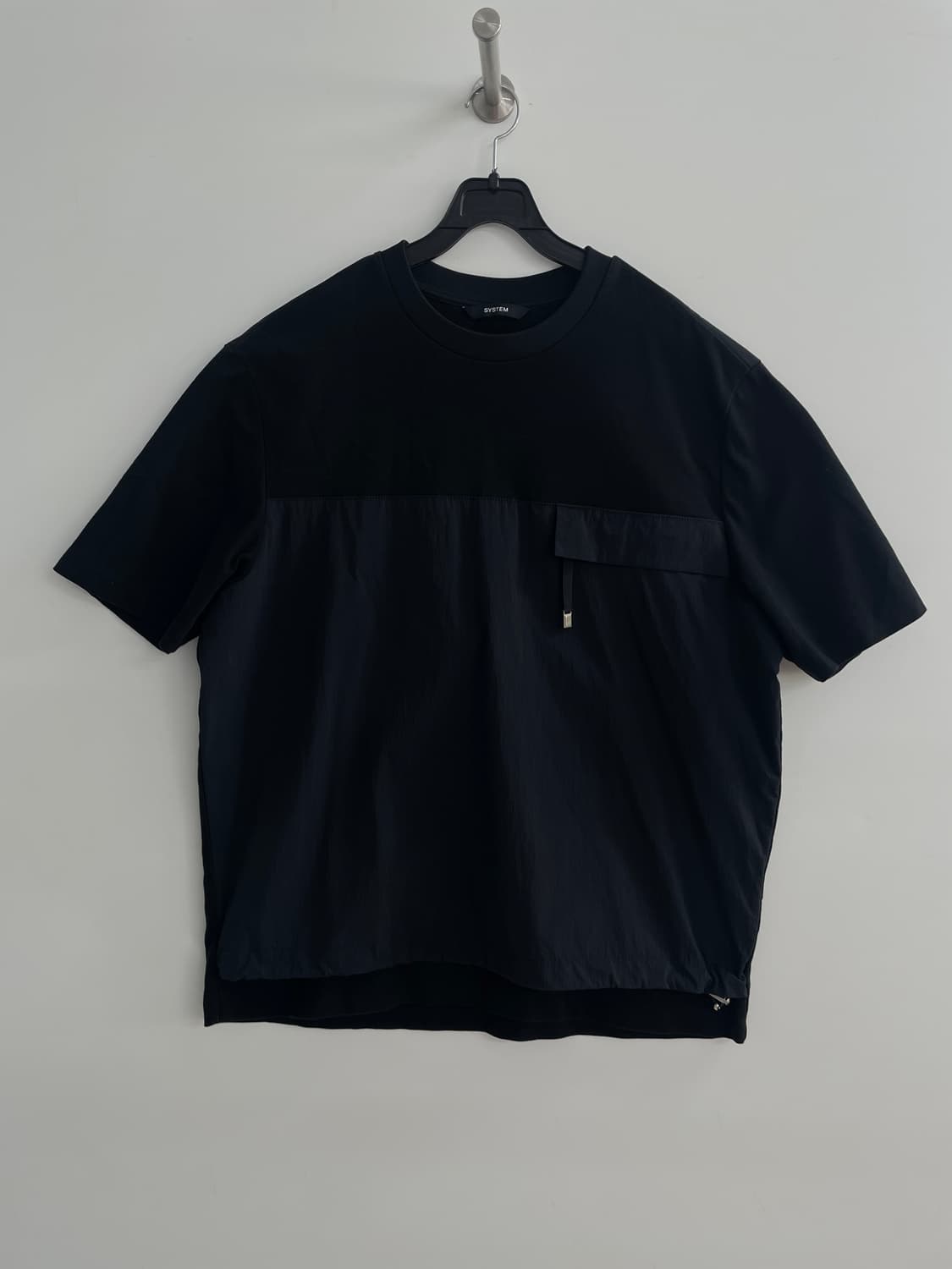 시스템 반팔(블랙) 상품이미지1