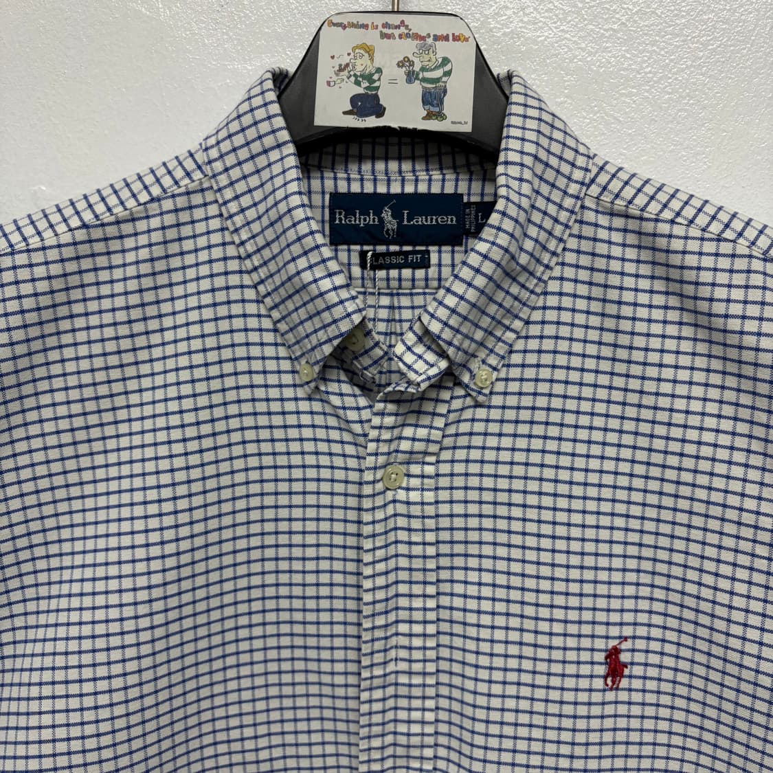 폴로 랄프로렌 체크 반팔 셔츠 상품이미지3