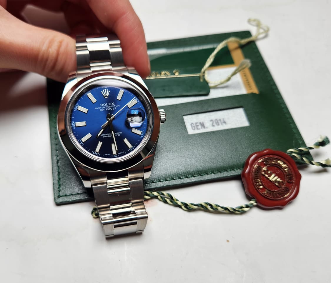 롤렉스 데이저스트 오이스터 퍼페츄얼 116300 청판 41mm 풀셋 상품이미지2