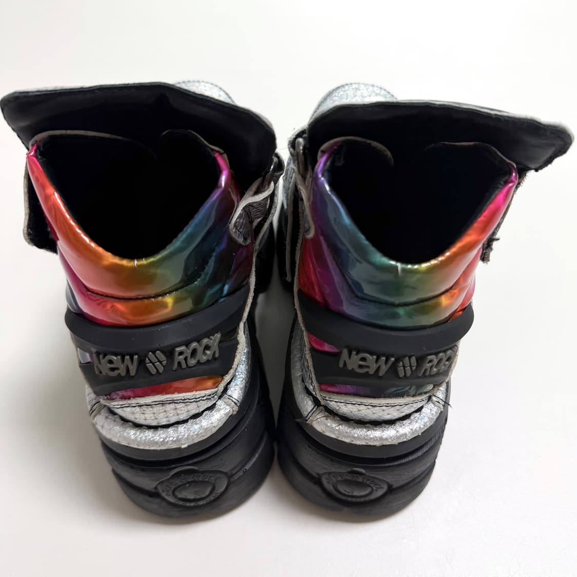 newrock HOLOGRAFIC CUADRADO PLATA 상품이미지9