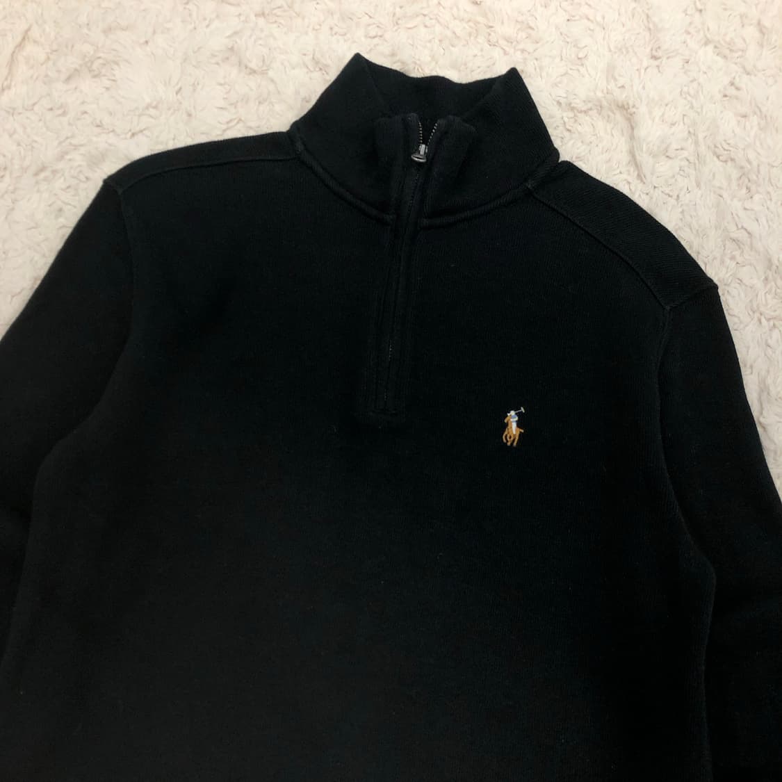 폴로 랄프로렌 걸즈 반집업 니트 상품이미지3