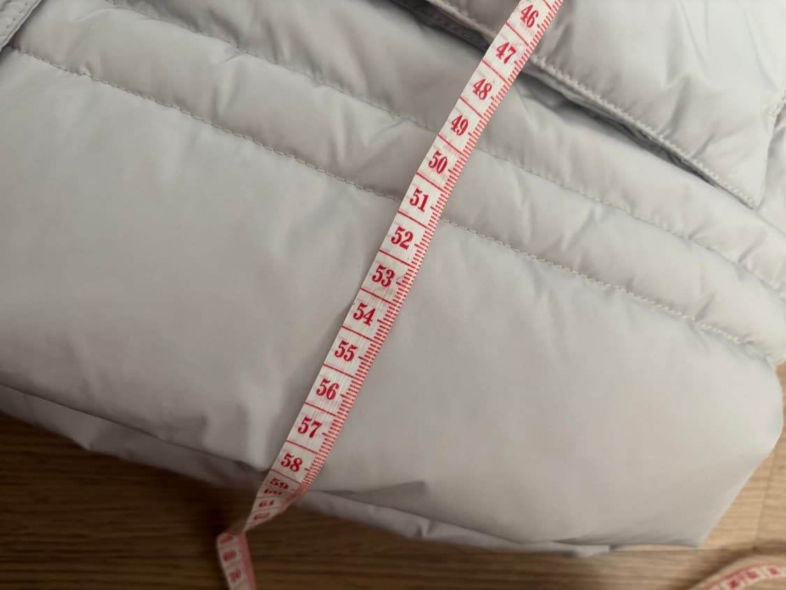 새상품급 에고이스트 사가퍼 구스다운 패딩  그레이스카이블루 55(66가 상품이미지10