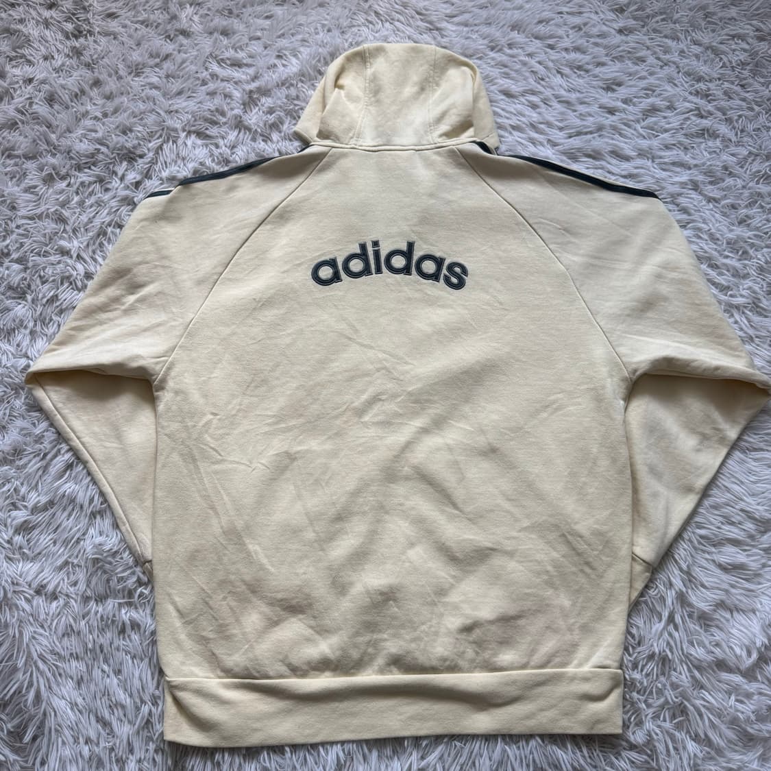 ADIDAS 일본빈티지 기모 후드집업 아디다스 노드후드집업 XL 105 상품이미지3