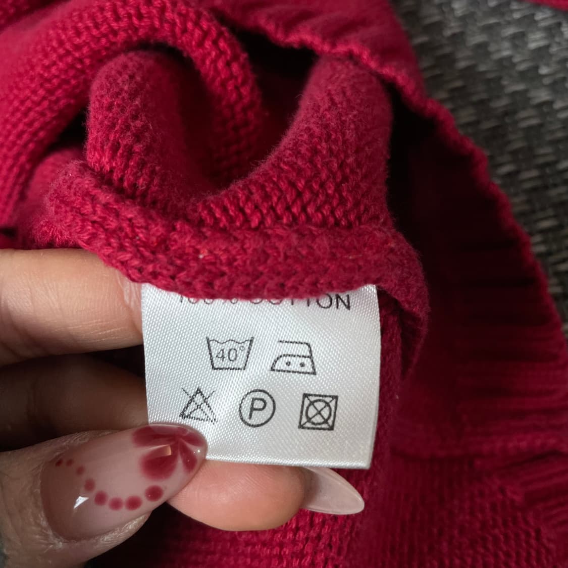 폴로랄프로렌 네이비포니 레드 긴팔 니트 S 상품이미지6