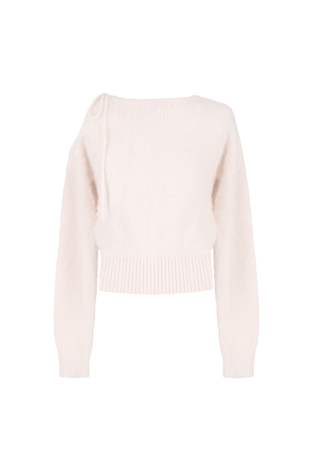 클리시어 Love poem neck string knit, Pink 상품이미지5