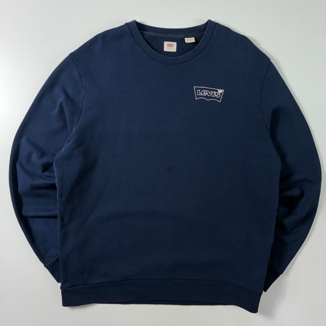 Levi's  리바이스 레드탭 스몰로고 네이비 맨투맨   상품이미지2