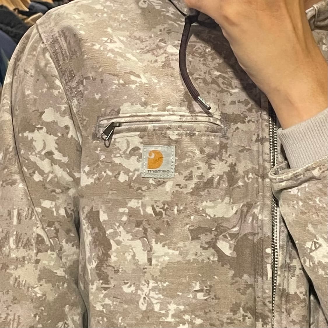 [IM] carhartt 칼하트 오리지널 카모 후드 액티브자켓 상품이미지6