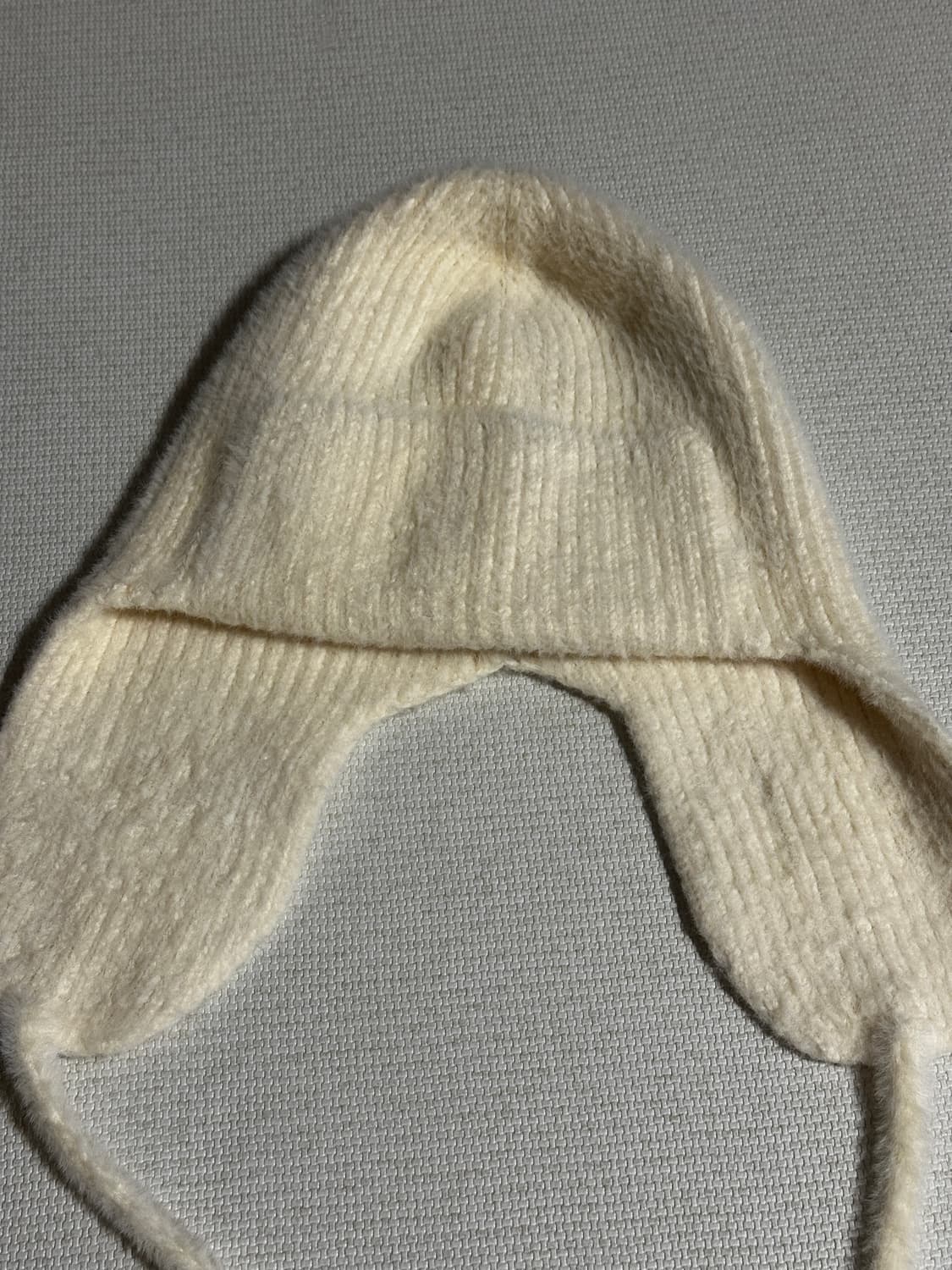 고코리 니트 트루퍼햇 아이보리 상품이미지6