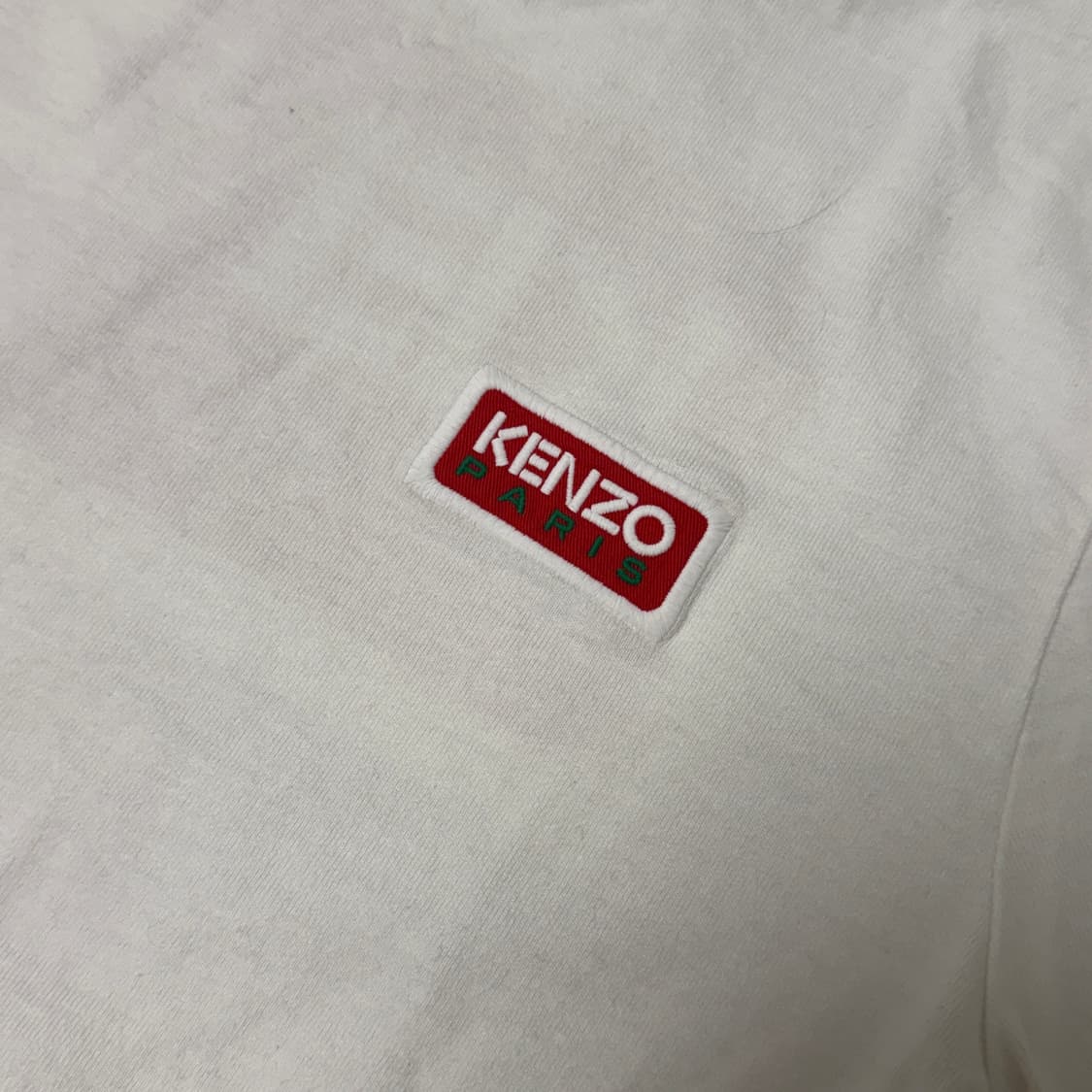 KENZO 겐조 화이트 레드 로고 반팔 티셔츠 상품이미지4