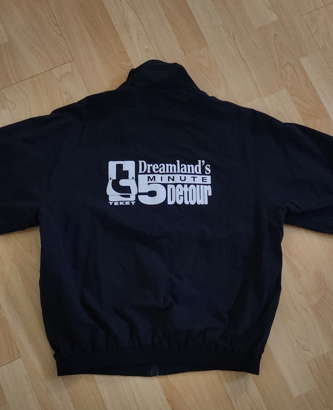 테켓 바람막이 네이비 상품이미지2