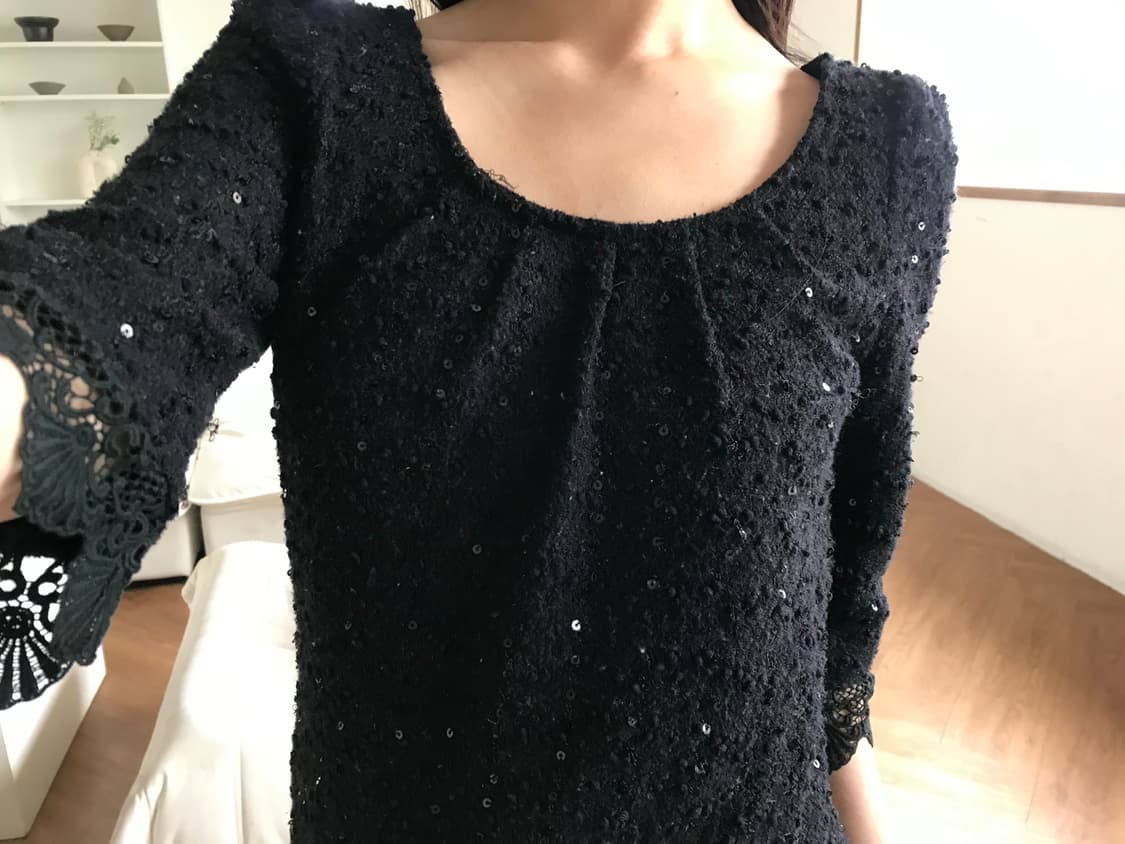 vintage black one-piece 상품이미지4