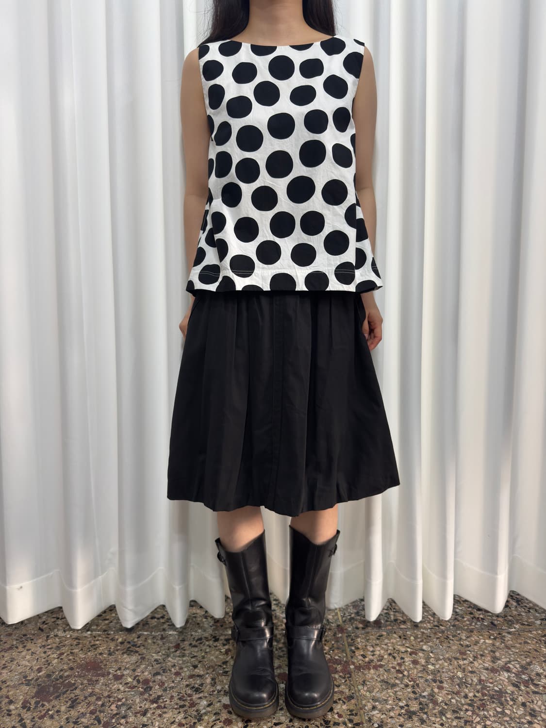 sonia rykiel pleats puff midi skirt 상품이미지1