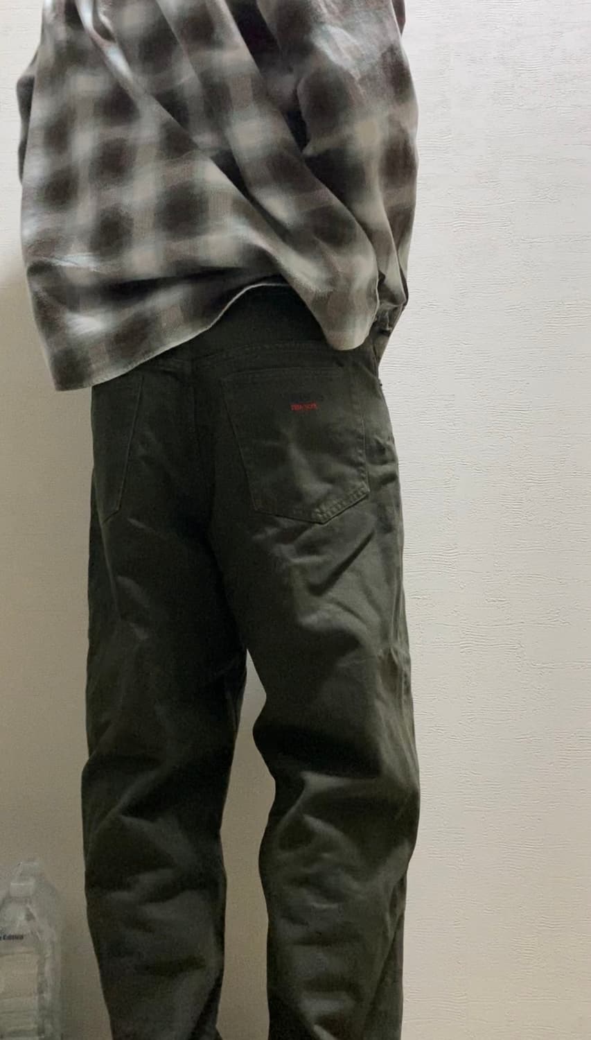 슈프림 배기 진 올리브 - 24fw 상품이미지3