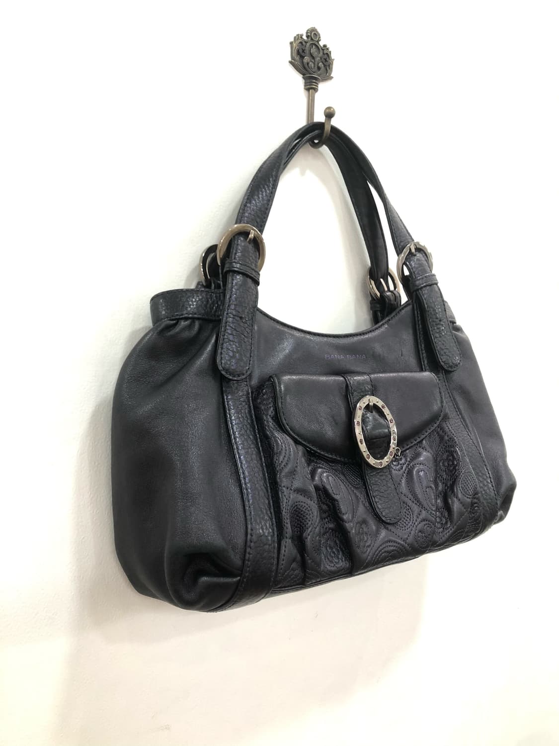 BANA BANA cubic ring leather bag 상품이미지4