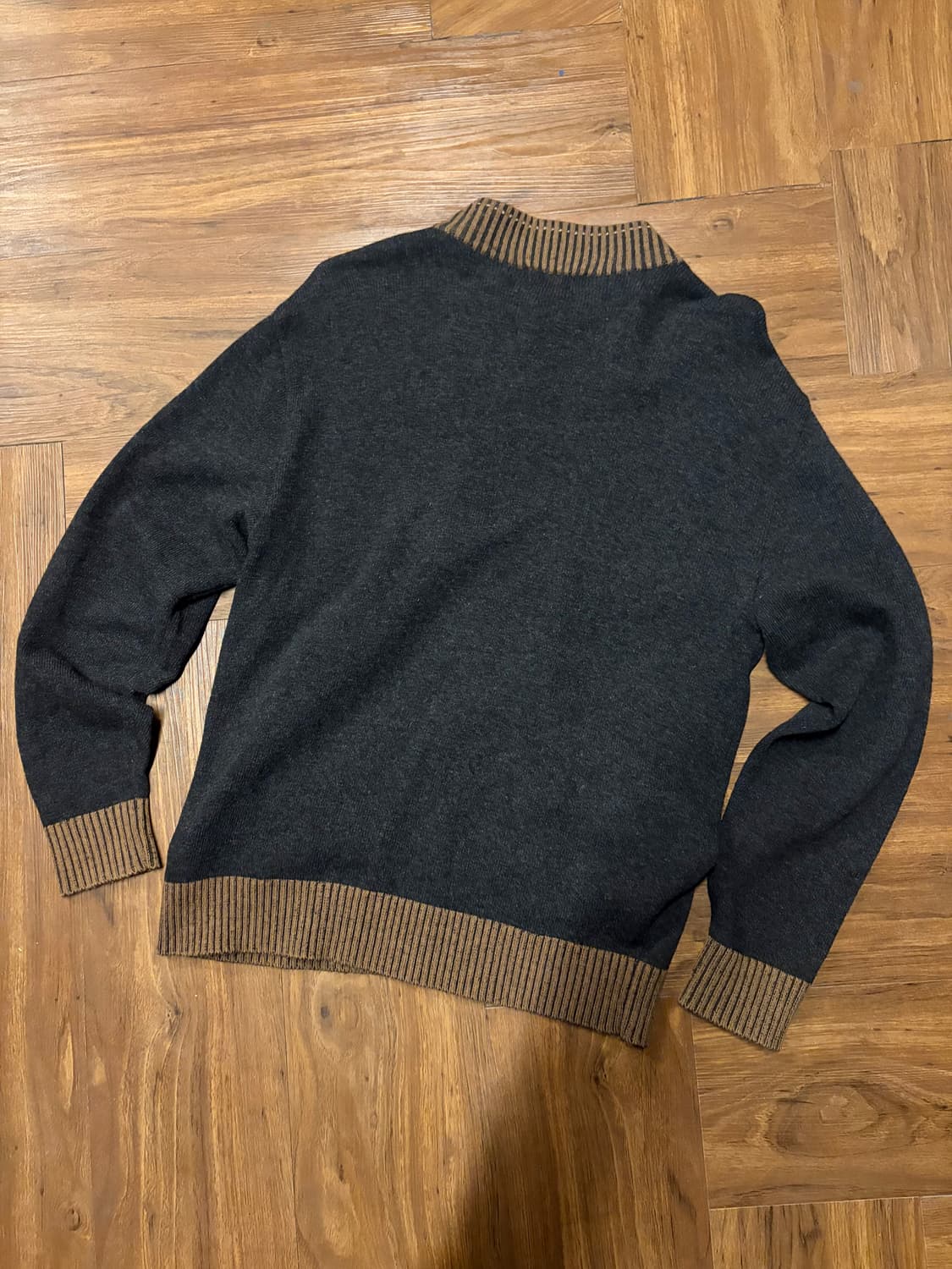 MAESTRO BROWN PANEL ZIP UP JACKET 상품이미지7