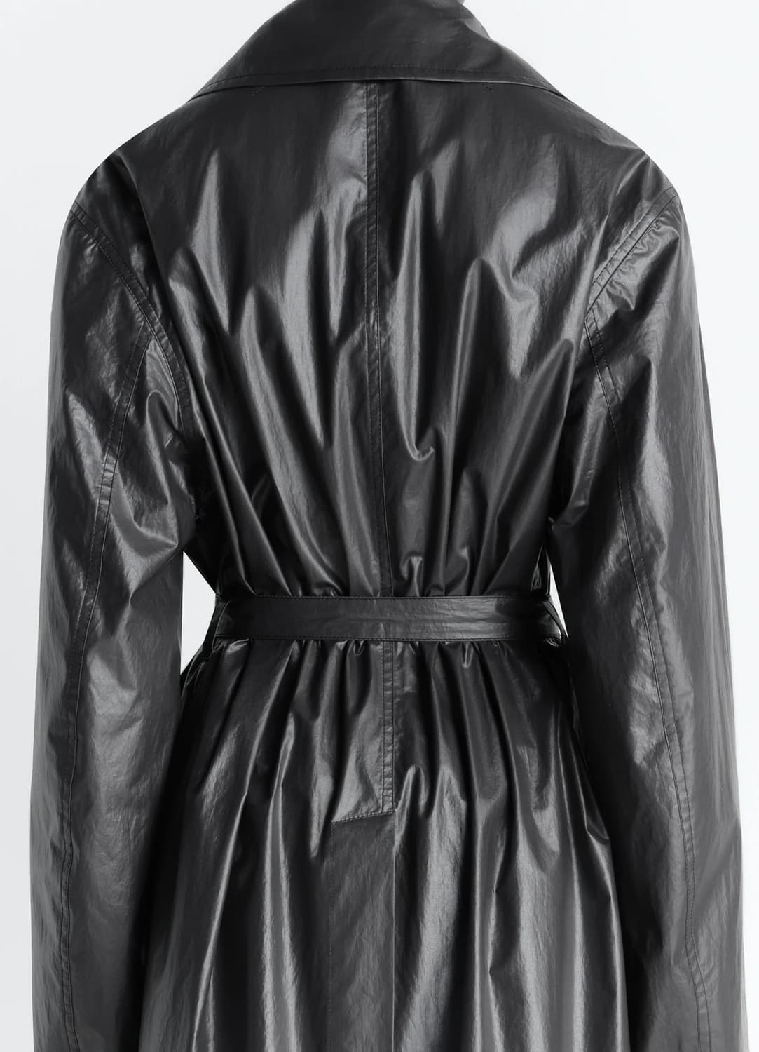 [32,34,36]르메르 26ss 라이트 랩 코트/애쉬 블랙 상품이미지6