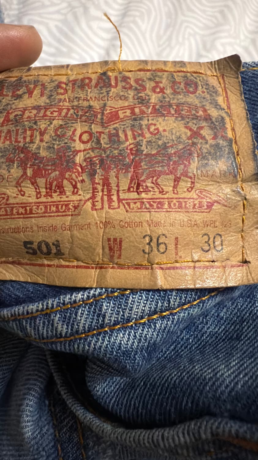 90년대 Levis 501 (USA) 상품이미지7