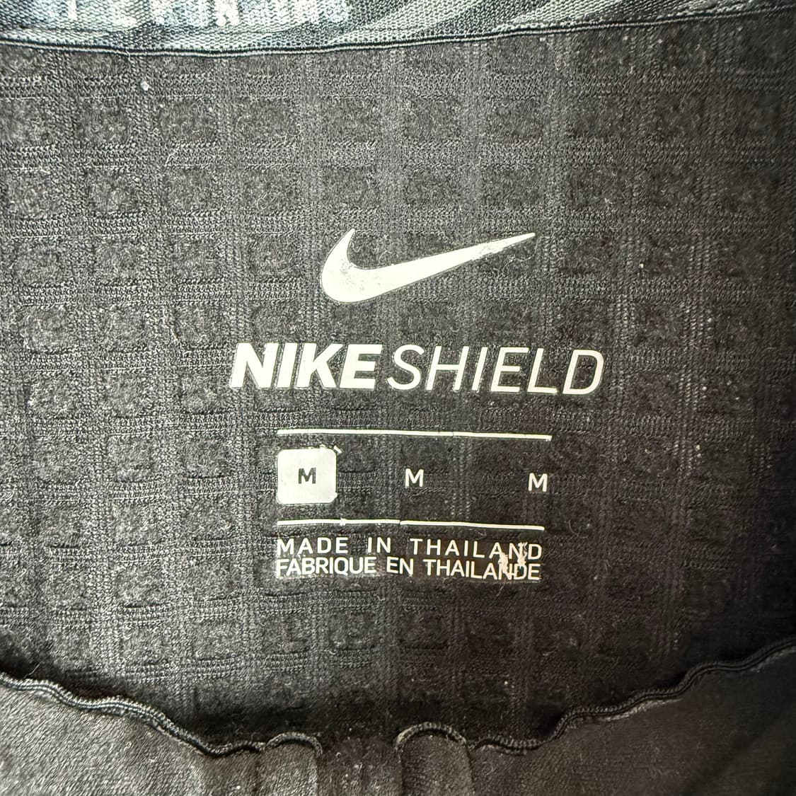 (M) 나이키 쉴드 러닝 집업 자켓 블랙 상품이미지3
