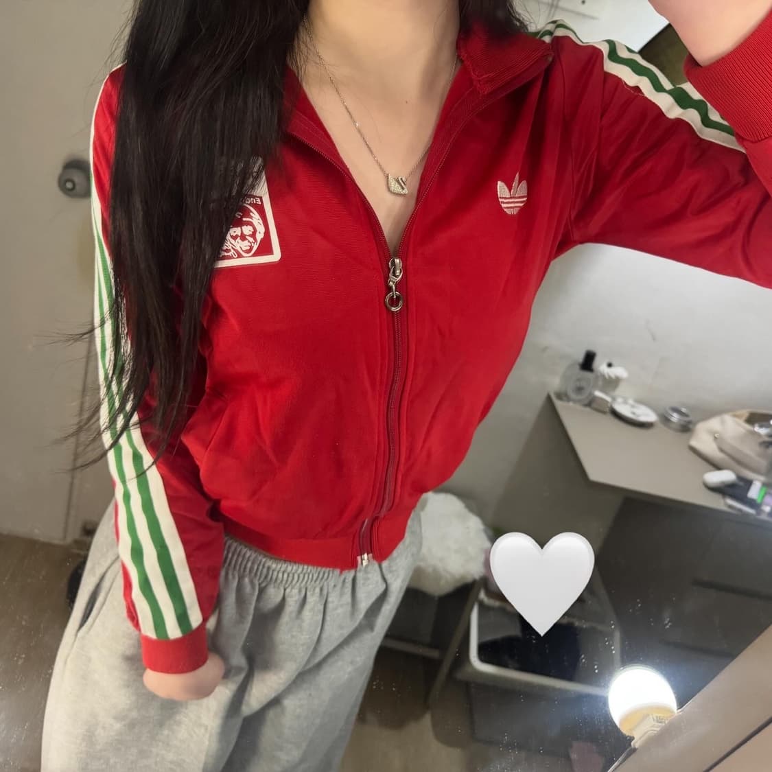 초희귀 대장급 아디다스 스탠 스미스 져지 ❤️🤍💚 상품이미지4