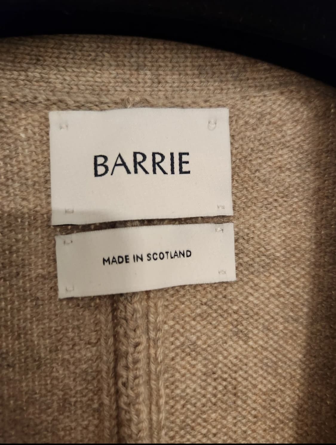 (정품)샤넬 배리  BARRIE 캐시미어 가디건 상품이미지4