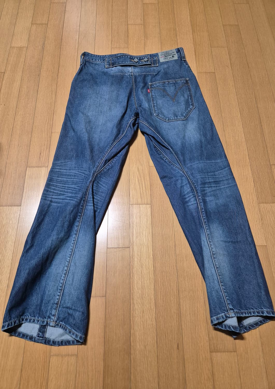 00s 리바이스 엔지니어드진 1999 신치백 데님 팬츠 상품이미지3