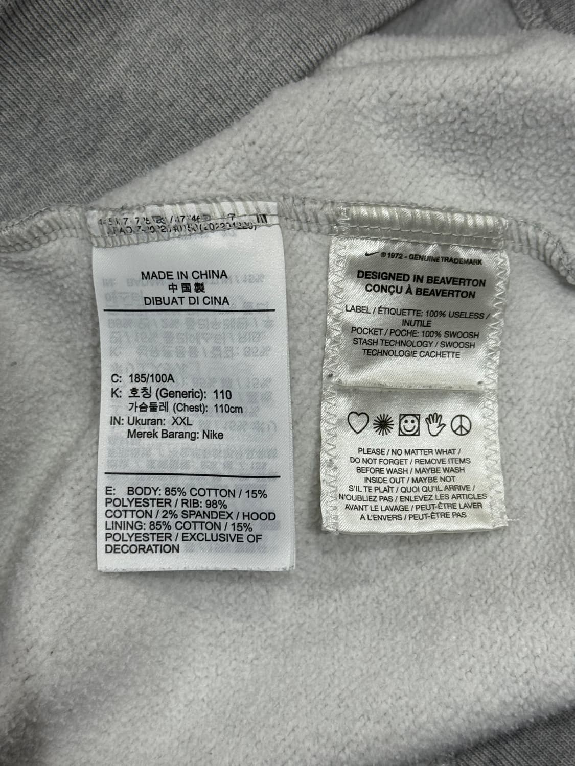 나이키 SB 스크립트 로고 후드 상품이미지10