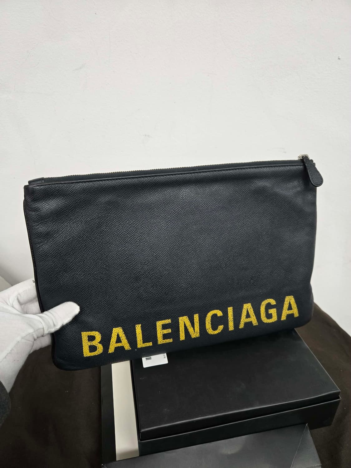 [보증서 정품]발렌시아가 클러치백 라지 상품이미지3