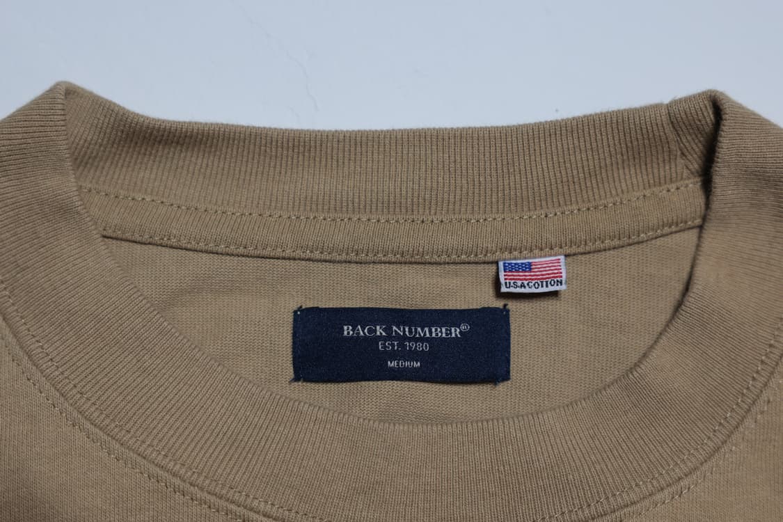 [JPN]Back Number USAcotton long sleeve  상품이미지2