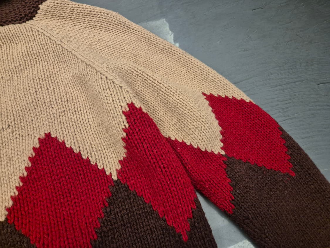 90s B.B.H CLOTHING 헤비울 짚업  상품이미지5