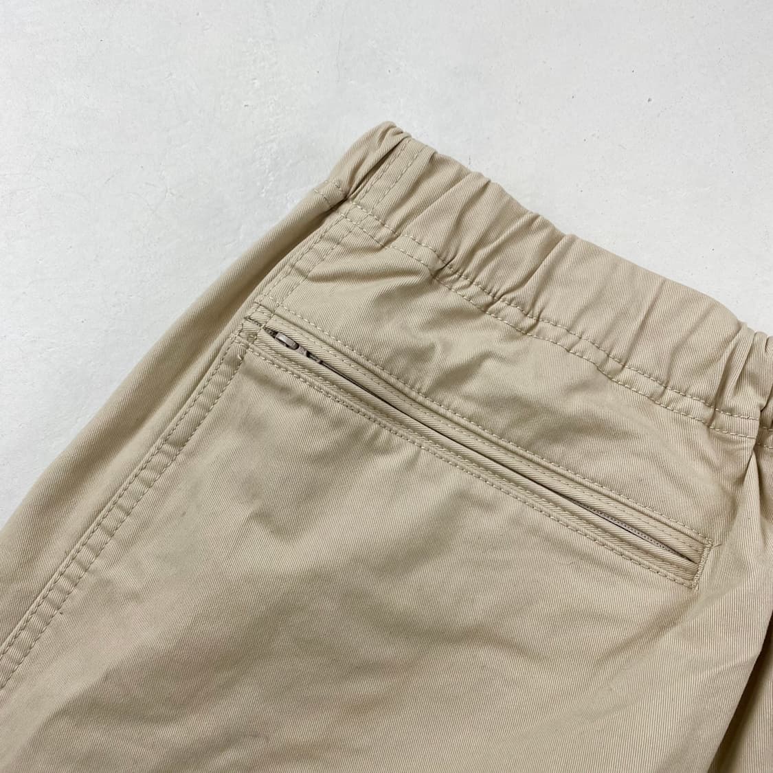 빔즈 벌룬핏 코튼 베이지 밴딩 팬츠 (105) 상품이미지7