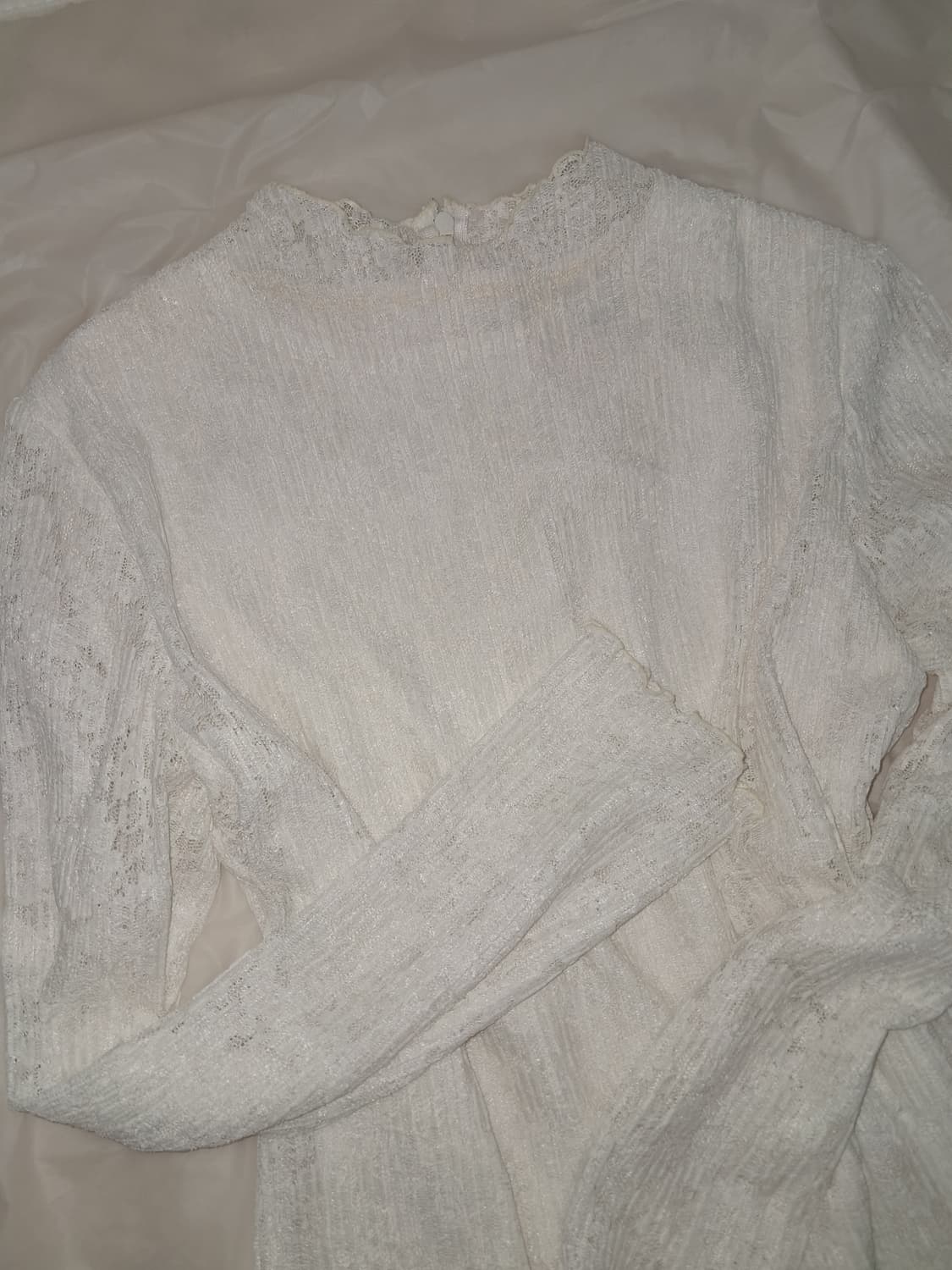 로걀 공겜여주깔 레이스 블라우스 상품이미지1