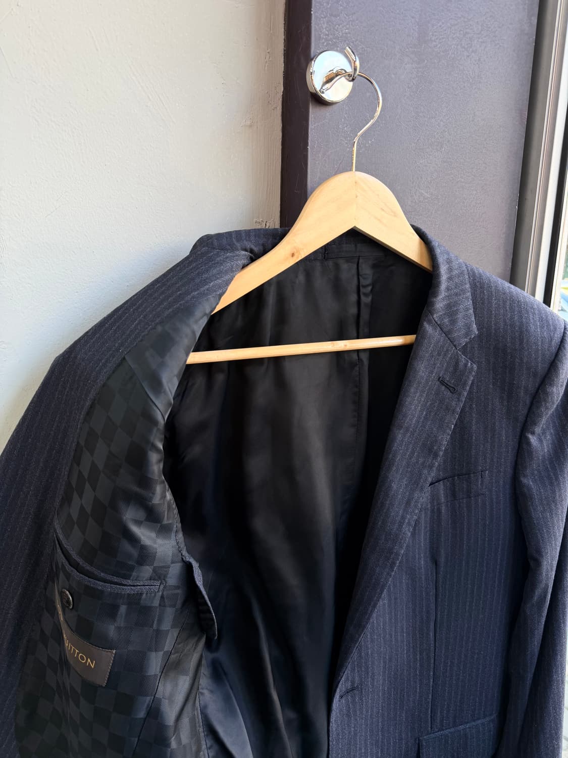 52/ 루이비통 스트라이프 2B 울 블레이저 상품이미지7