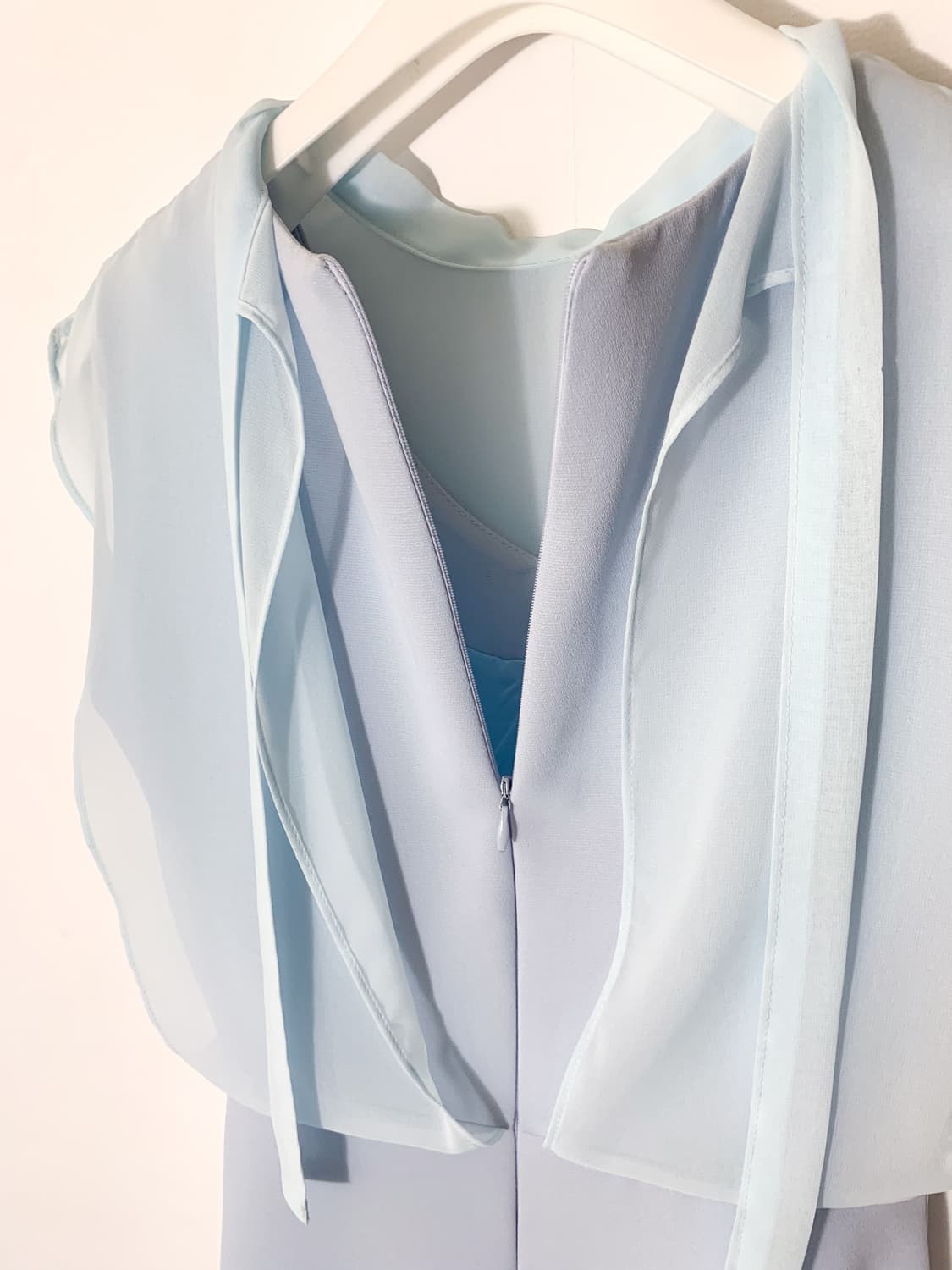 JI- SOO 하늘색 원피스 상품이미지1