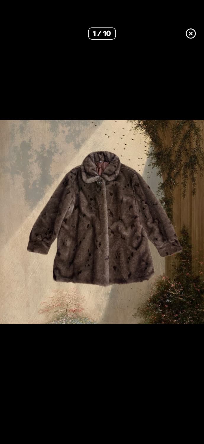 빈티지 퍼코트 상품이미지1