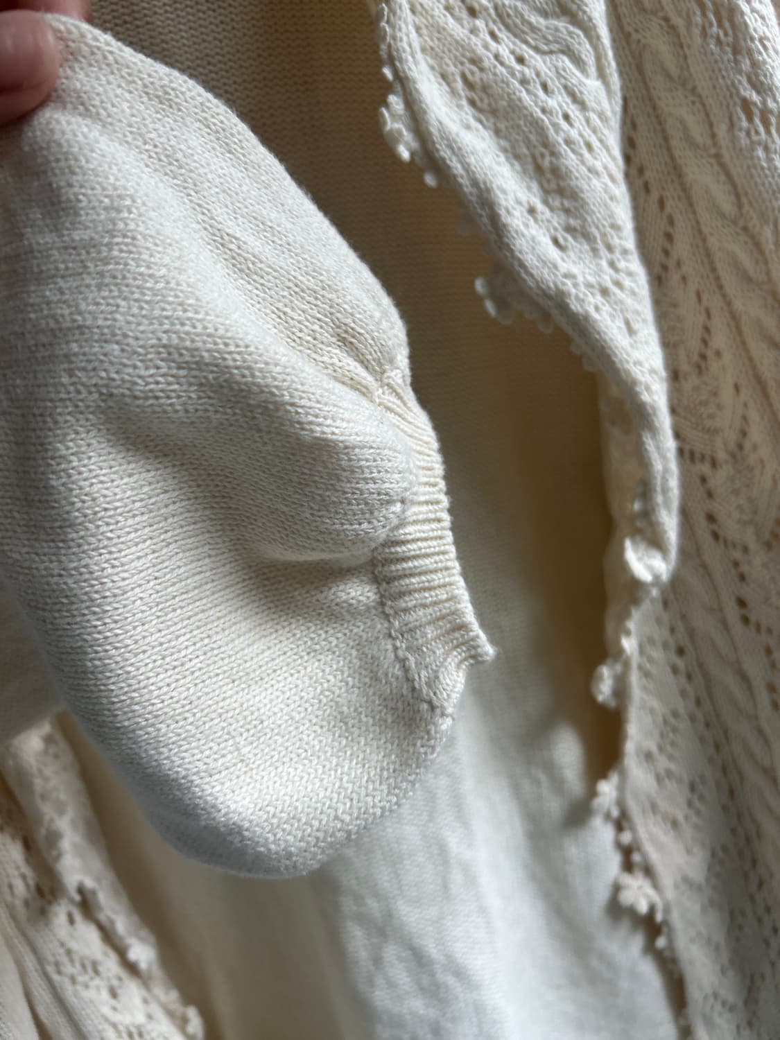 꽃잎 레이스  가디건  상품이미지4