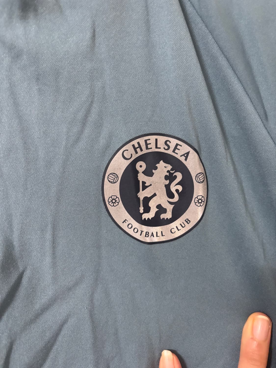 나이키 첼시 트레이닝 탑 블루 상품이미지4