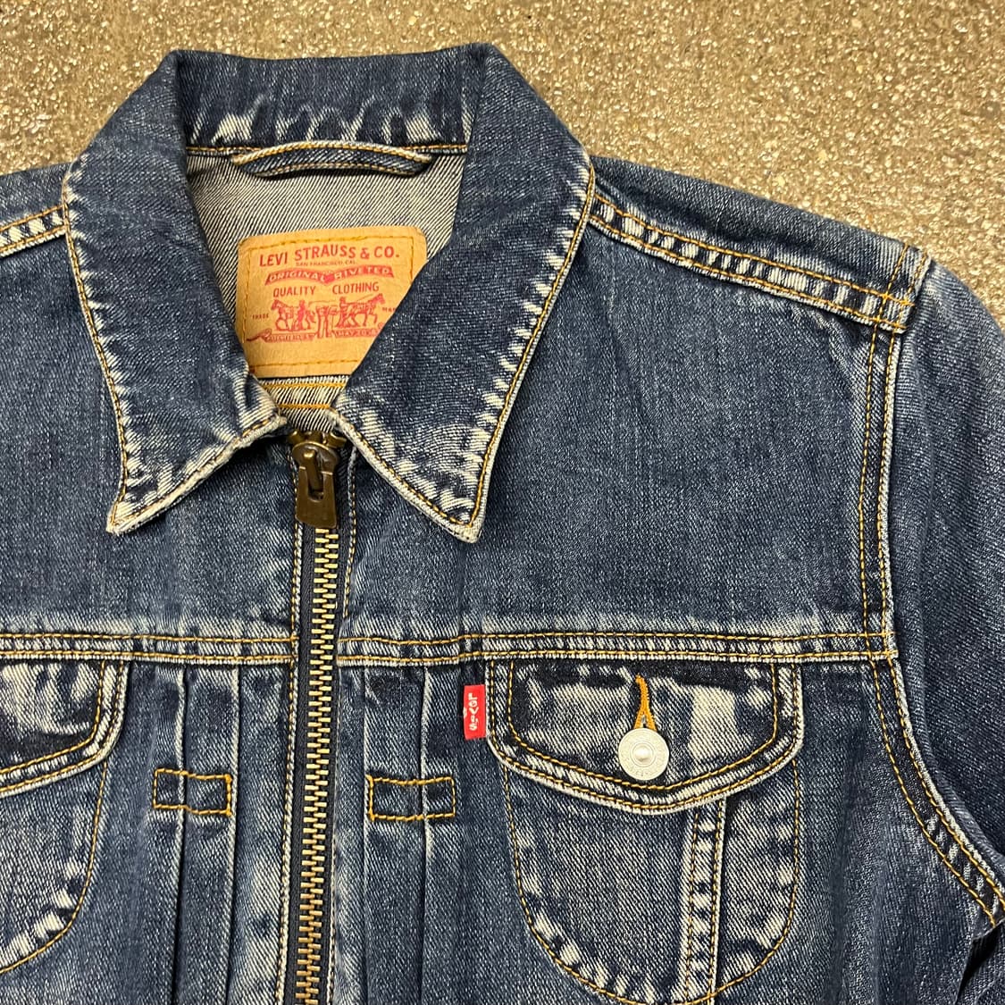 00s Levis 타입원 데님 자켓 (95) 상품이미지2