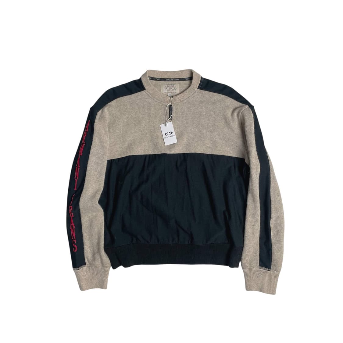 90's armani jeans 울나일론 레이어드 아노락 (italy)  상품이미지1